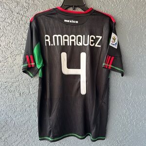 Mexico Jersey 2010 Rafa Marquez Black